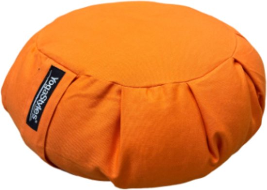 YogaStyles Meditatiekussen Pro-Zafu oranje van YogaStyles