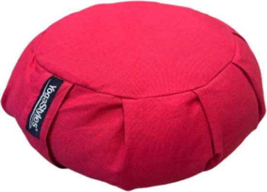 YogaStyles Meditatiekussen Pro-Zafu roze van Merkloos