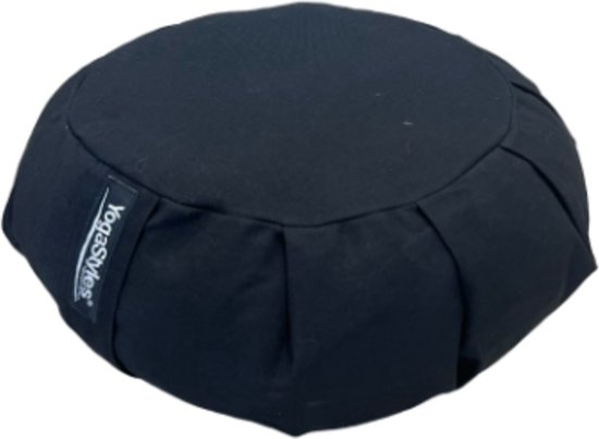 YogaStyles Meditatiekussen Pro-Zafu zwart van YogaStyles