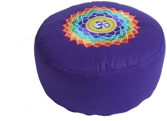 YogaStyles meditatiekussen Violet 7e chakra van YogaStyles