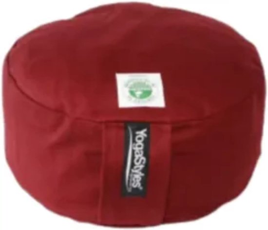 YogaStyles Organic Rondo Donkerrood van YogaStyles