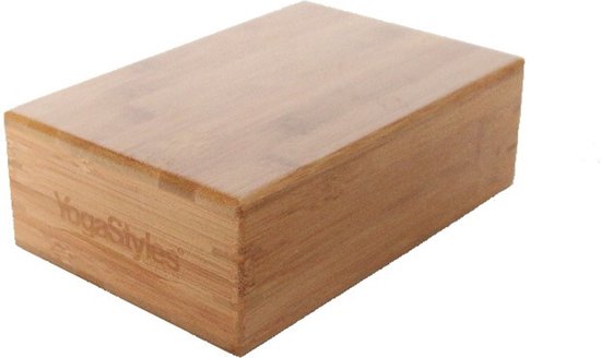 YogaStyles Yoga Blok Bamboe van YogaStyles