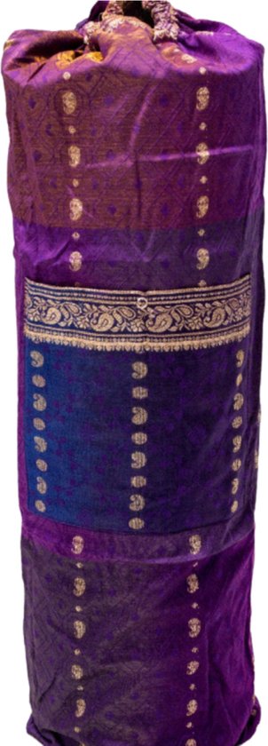 YogaStyles Yogatas XL Bali Silk Paars van YogaStyles