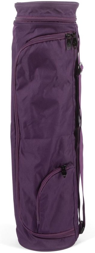 Yogatas - Sporttas - Yogamat Vervoeren - Spatwaterdicht Buitenvak - 60 cm Breed - lila
