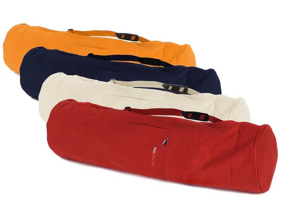 Yogatas yogibag extra big - katoen - 75 cm red Sporttas YOGISTAR