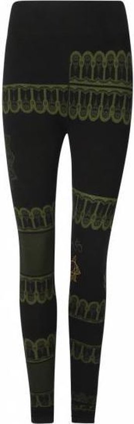 Yogi & Yogini naturals Yoga legging Bhakti zwart biologisch van Yogi & Yogini