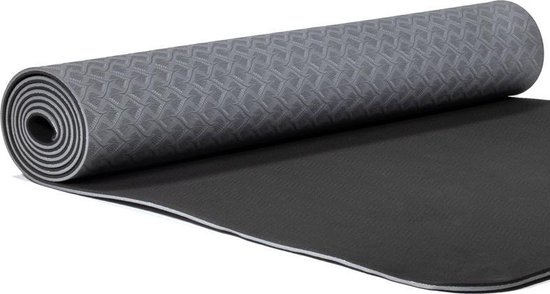 Yogi & Yogini Premium TPE Yogamat antraciet van Yogi & Yogini