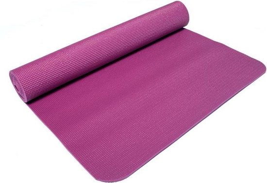 Yogi & Yogini yogamat PVC - Aubergine - 1250gr van Yogi & Yogini