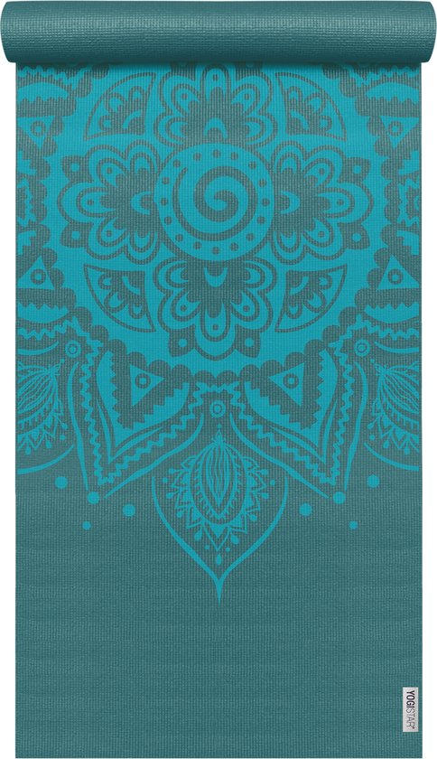 Yogistar Basic yogamat Groen van Merkloos