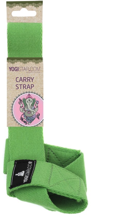 Yogistar - Carry Strap kiwi Oefenband van YOGISTAR