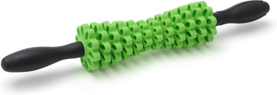 Yogistar Fascia-massagerol green flower Yogablok van YOGISTAR