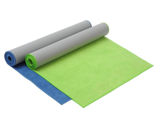 Yogistar Yogamat hot yoga green van Merkloos