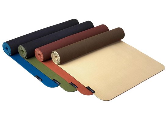 Yogistar Yogamat pure eco red-bordeaux van YOGISTAR