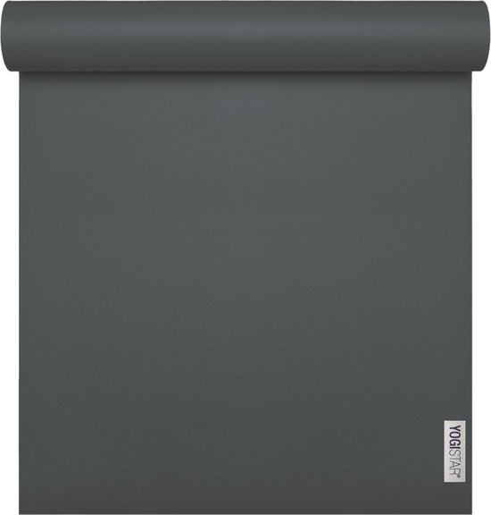 Yogistar Yogamat sun - 4 mm graphite van Merkloos