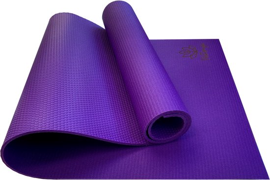 YoZenga PRO Mat Deep Amethyst – Paars– 6mm dik – 3 kg – High Density PVC – Antislip – Slijtvast – Voor Studio & Thuis - New 2025 van Merkloos