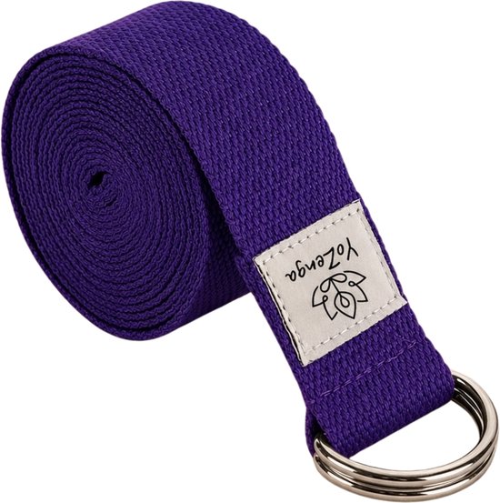 YoZenga yogariem - yogastrap - Purple | van YoZenga