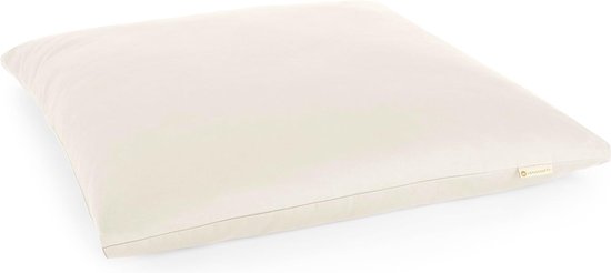 Zabuton Deluxe Meditatiemat, extra dik, meditatiekussen onderlegger voor ontspannen meditatie, wasbare overtrek van 100% katoen, GOTS-gecertificeerd van Lotuscrafts