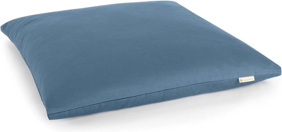 Zabuton Deluxe Meditatimat, extra dik, meditate kisses, onderlegger voor ontspannende meditatie, wasbare overtrek van 100% kat, GOTS-gecertificeerd van Lotuscrafts