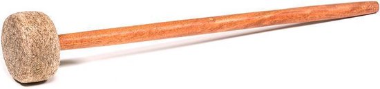 Zentana  Klankschalen Viltklopper - Hout & Vilt - Medium van Zentana