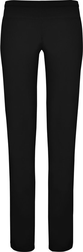 Zwarte dames lange sport legging en elastische band model 'Box' maat XL van DEHA.