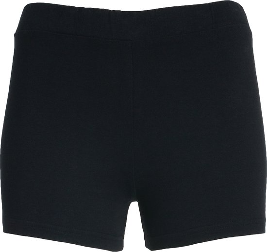 Zwarte kinder korte sportbroek en elastische band model Nelly maat 110 / 6 van Retour Jeans